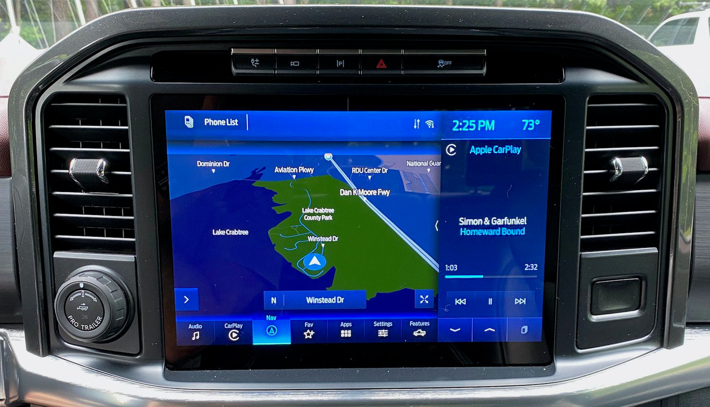 2021-2023 Ford F-150 Sync3 8'' to 12'' Sync4 Touchscreen Upgrade Kits