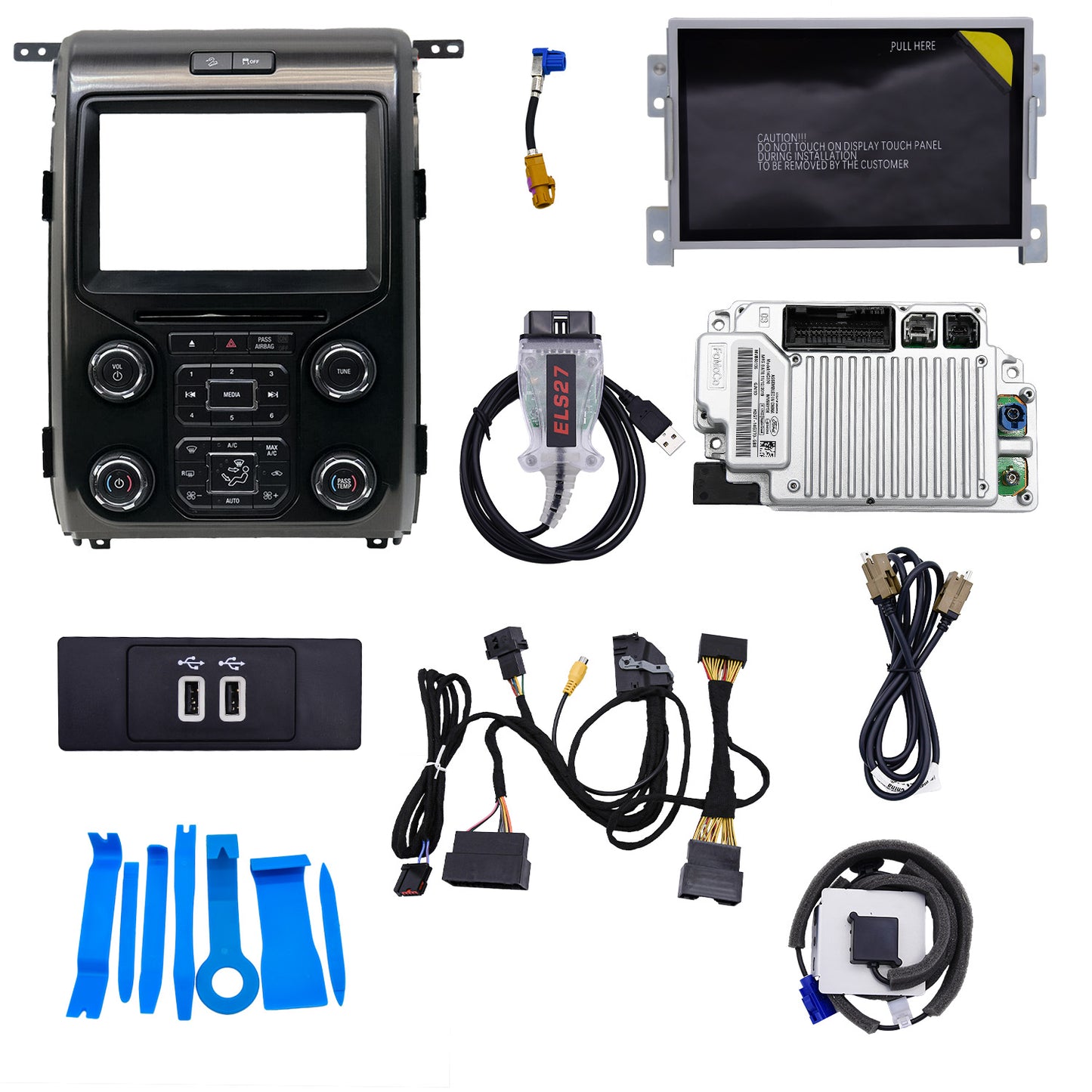 Factory Sync1 to Sync3 Upgrade 4" to 8" for F150 F250 F350 Explorer Edge Mustang Focus Fusion Transit