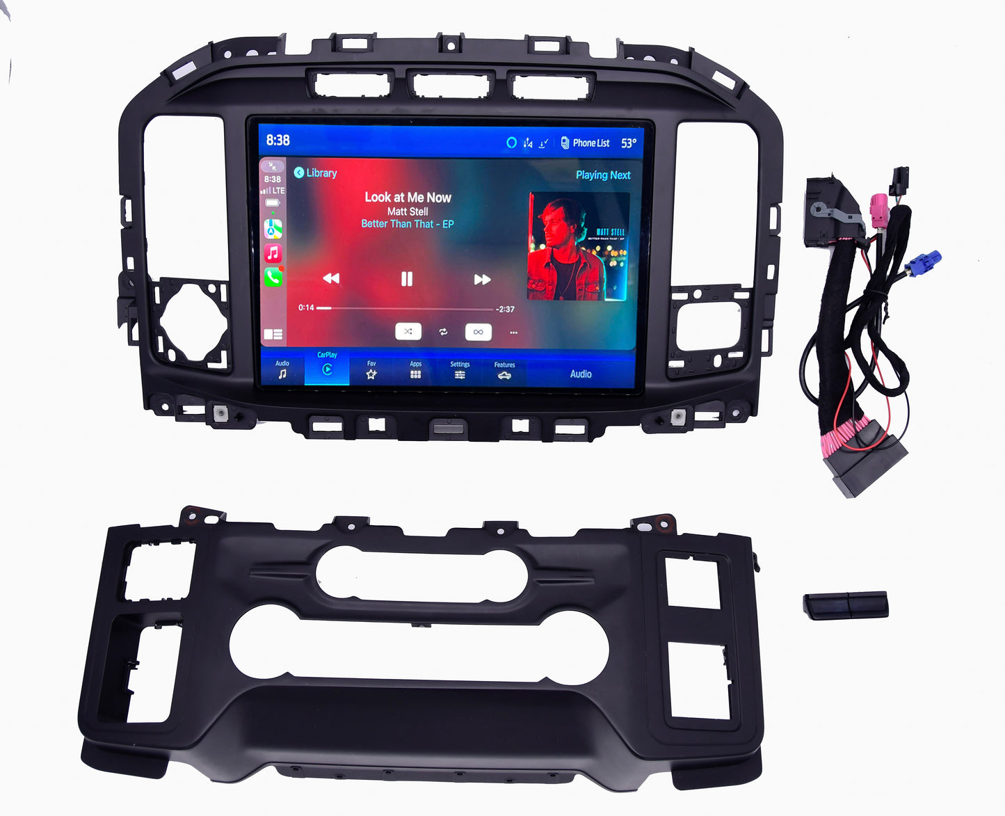 2021-2023 Ford F-150 Sync3 8'' to 12'' Sync4 Touchscreen Upgrade Kits