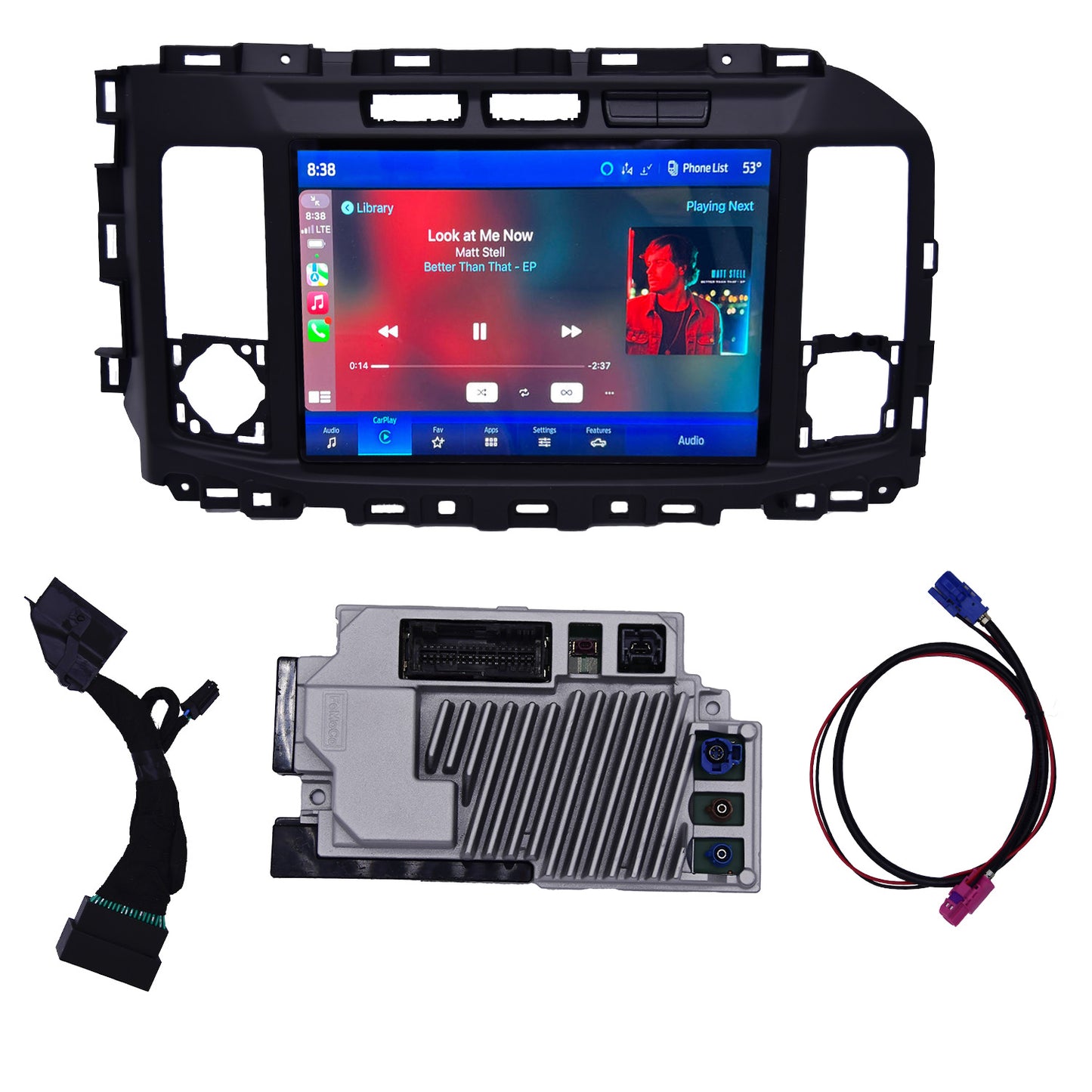 2023-2026 Ford F-250 F-350 8'' to 12'' Sync4 Touchscreen Upgrade