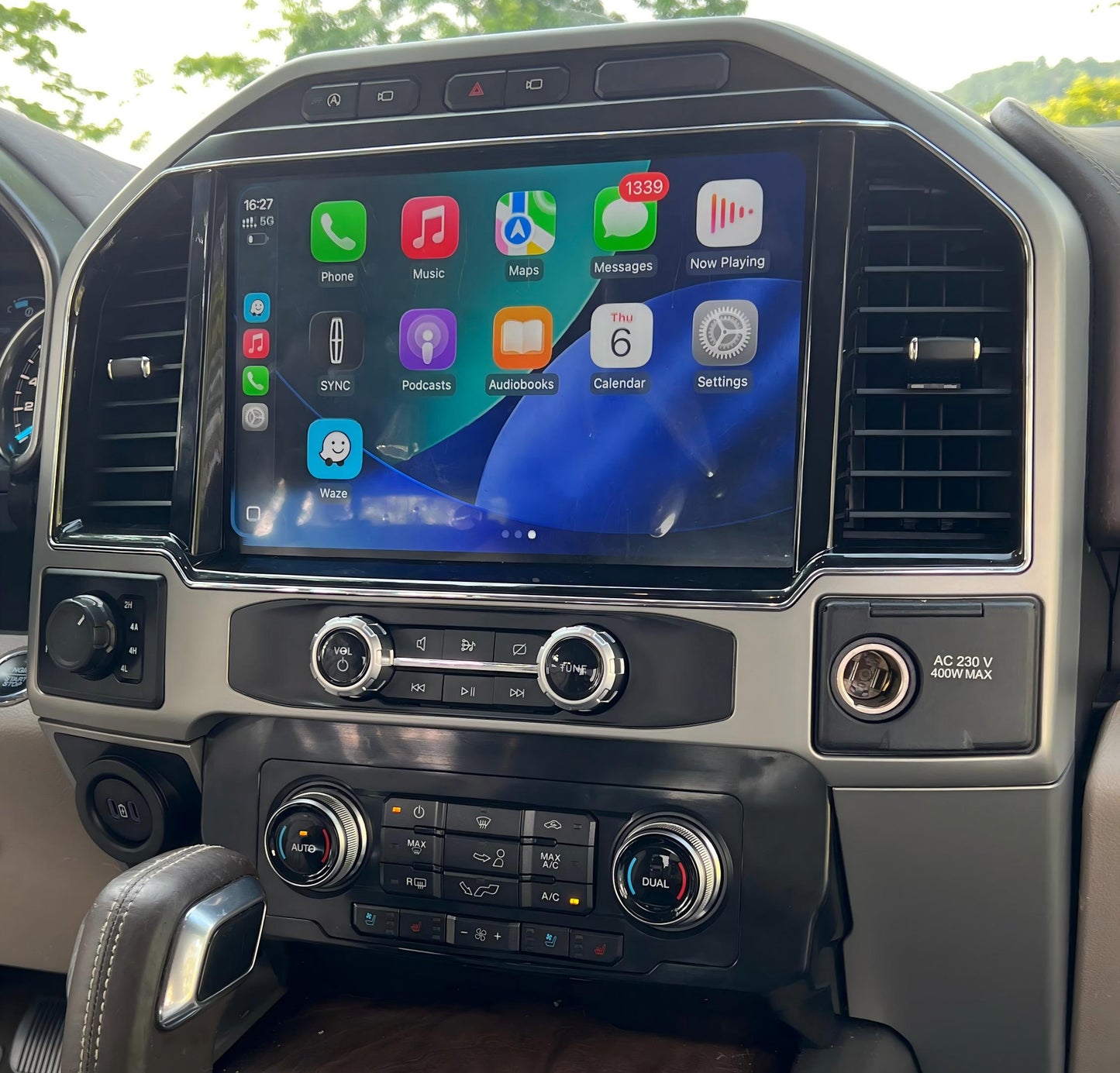 2015–2020 Ford F-150 12-Inch SYNC3 Screen Upgrade — OEM Sharp 2K