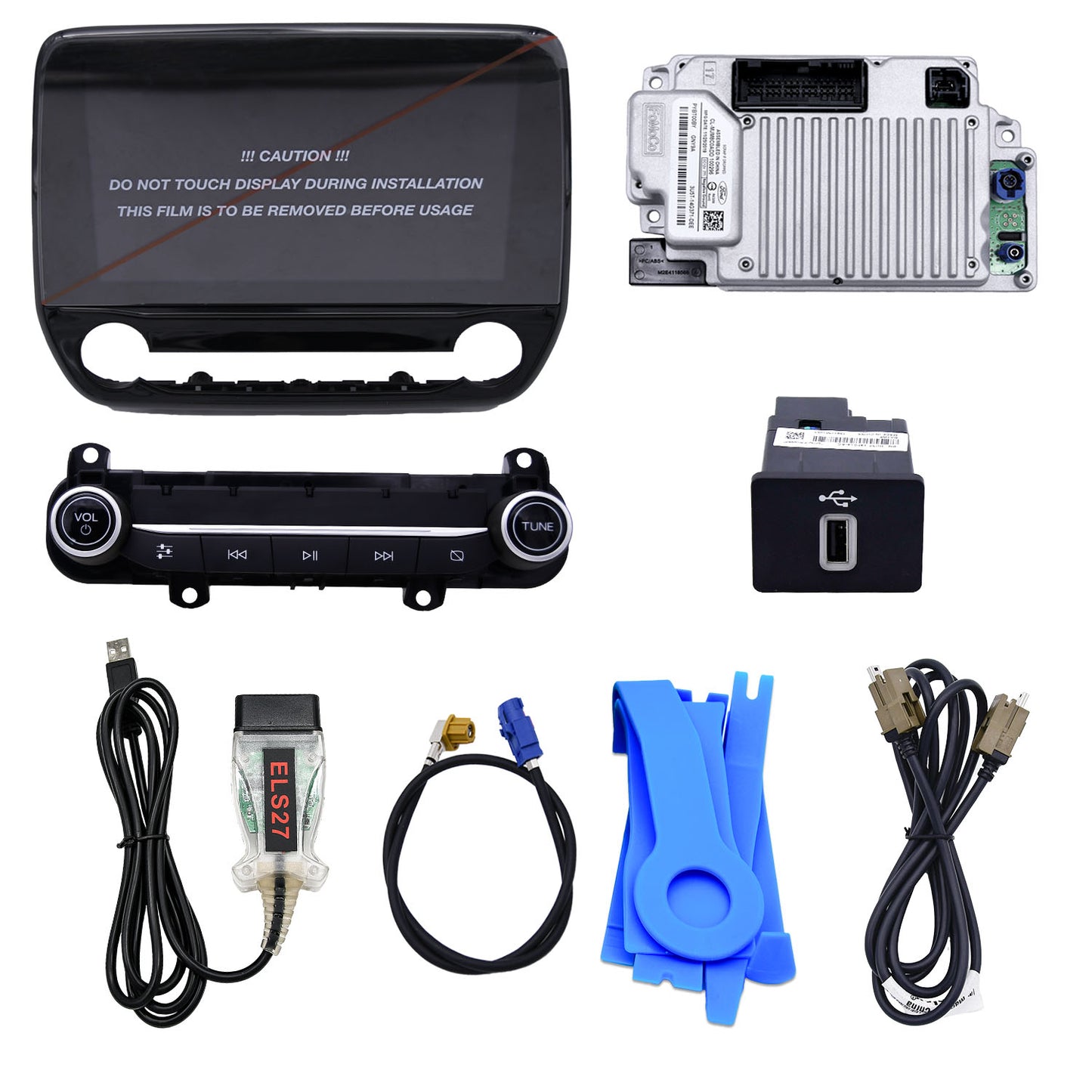 Factory Sync1 to Sync3 Upgrade 4" to 8" for F150 F250 F350 Explorer Edge Mustang Focus Fusion Transit