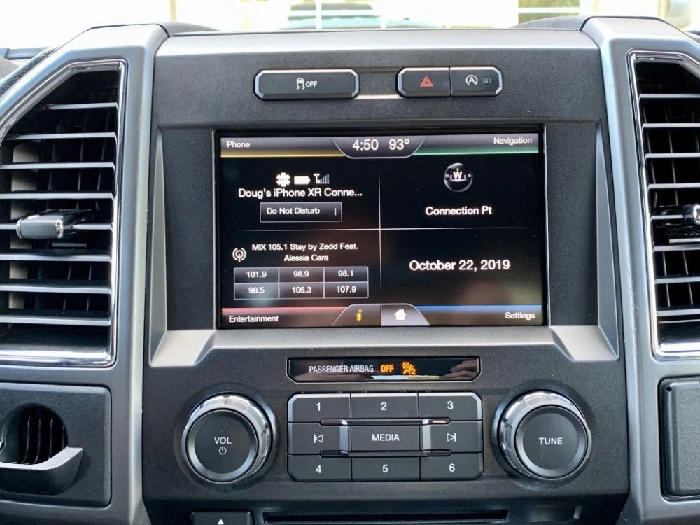 SYNC2 8-inch factory screen